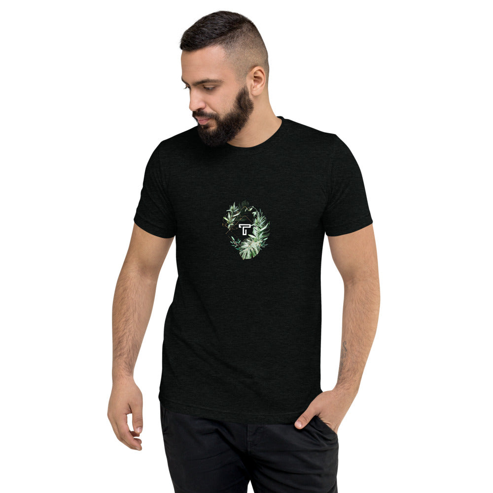 TILLIS PALM TREE TEE // MEN'S BLACK